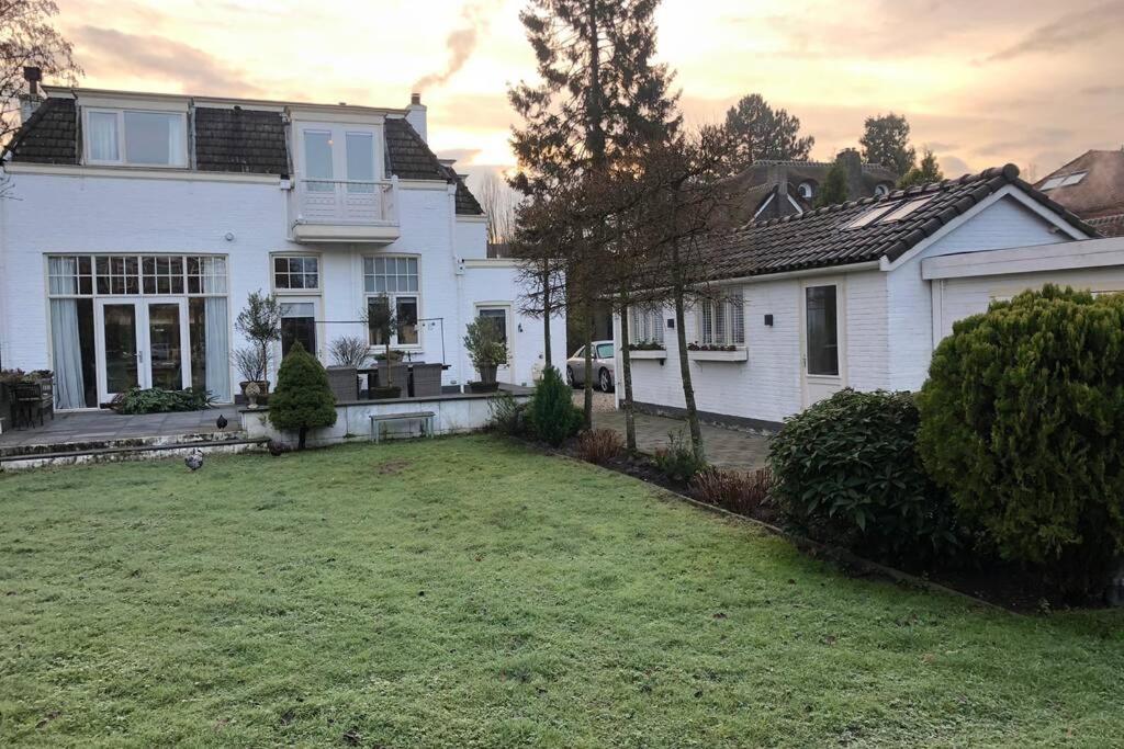 Tiny House In Tuin Van De Statige Villa Mariahof 多德雷赫特 外观 照片