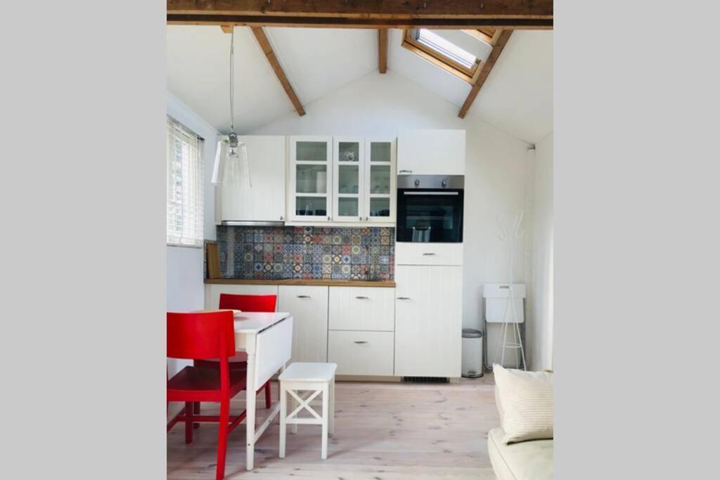 Tiny House In Tuin Van De Statige Villa Mariahof 多德雷赫特 外观 照片