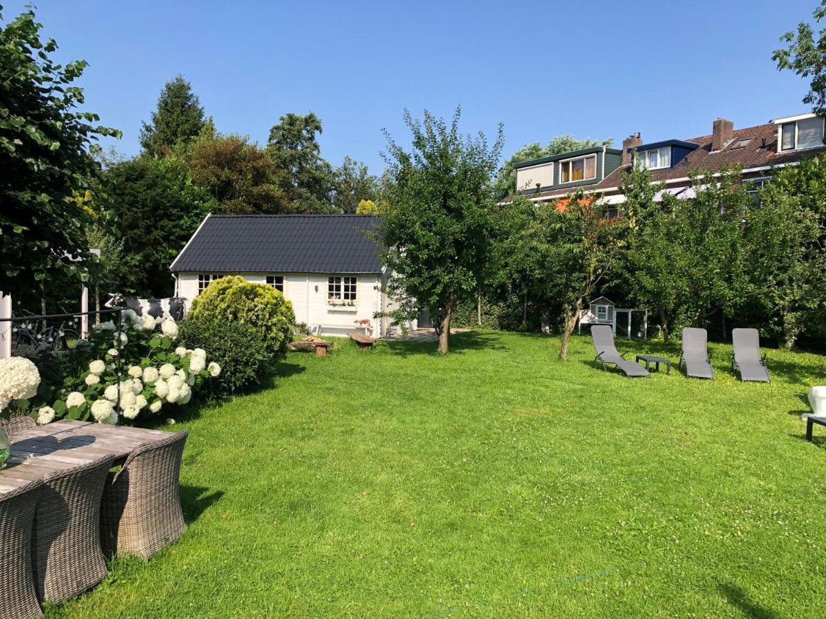 Tiny House In Tuin Van De Statige Villa Mariahof 多德雷赫特 外观 照片