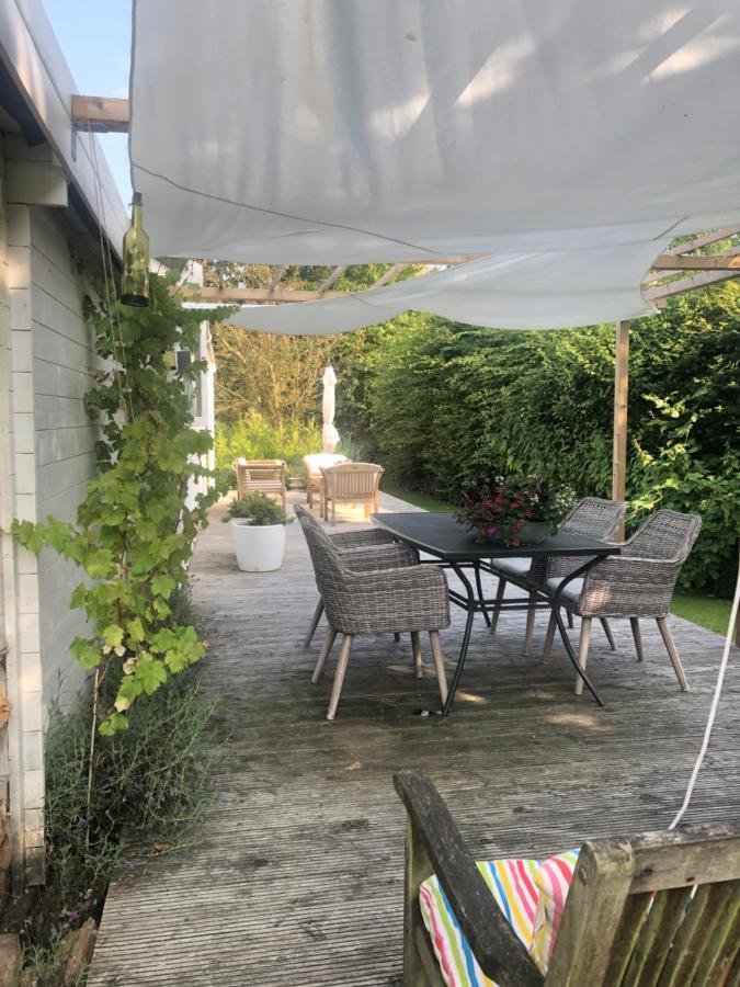 Tiny House In Tuin Van De Statige Villa Mariahof 多德雷赫特 外观 照片